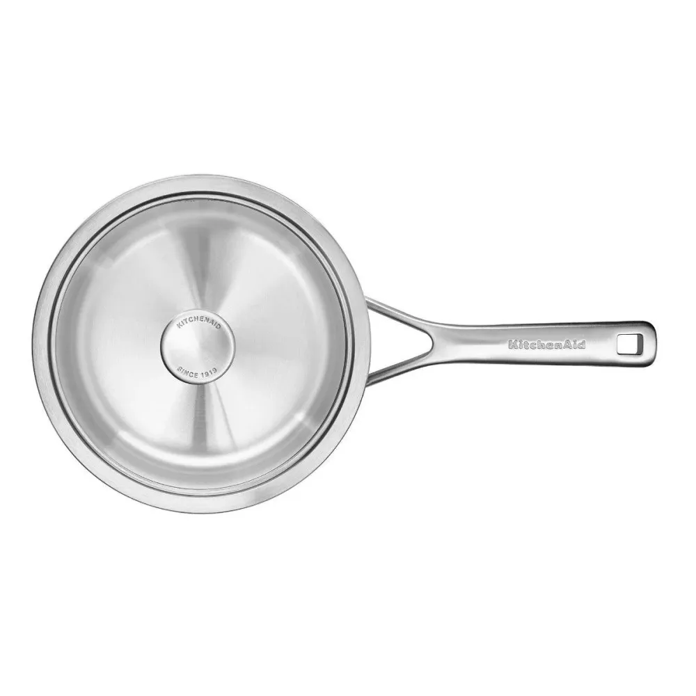 KitchenAid Multi-Ply Stainless Steel Stoofpan met deksel / 3,10L 24cm KITCHENAID COOKWARE