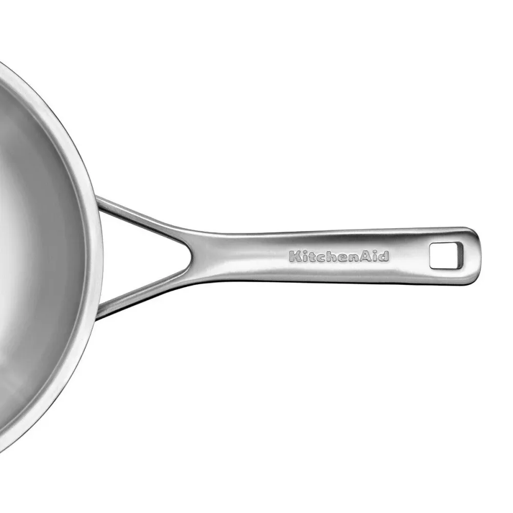KitchenAid Multi-Ply Stainless Steel Stoofpan met deksel / 3,10L 24cm KITCHENAID COOKWARE