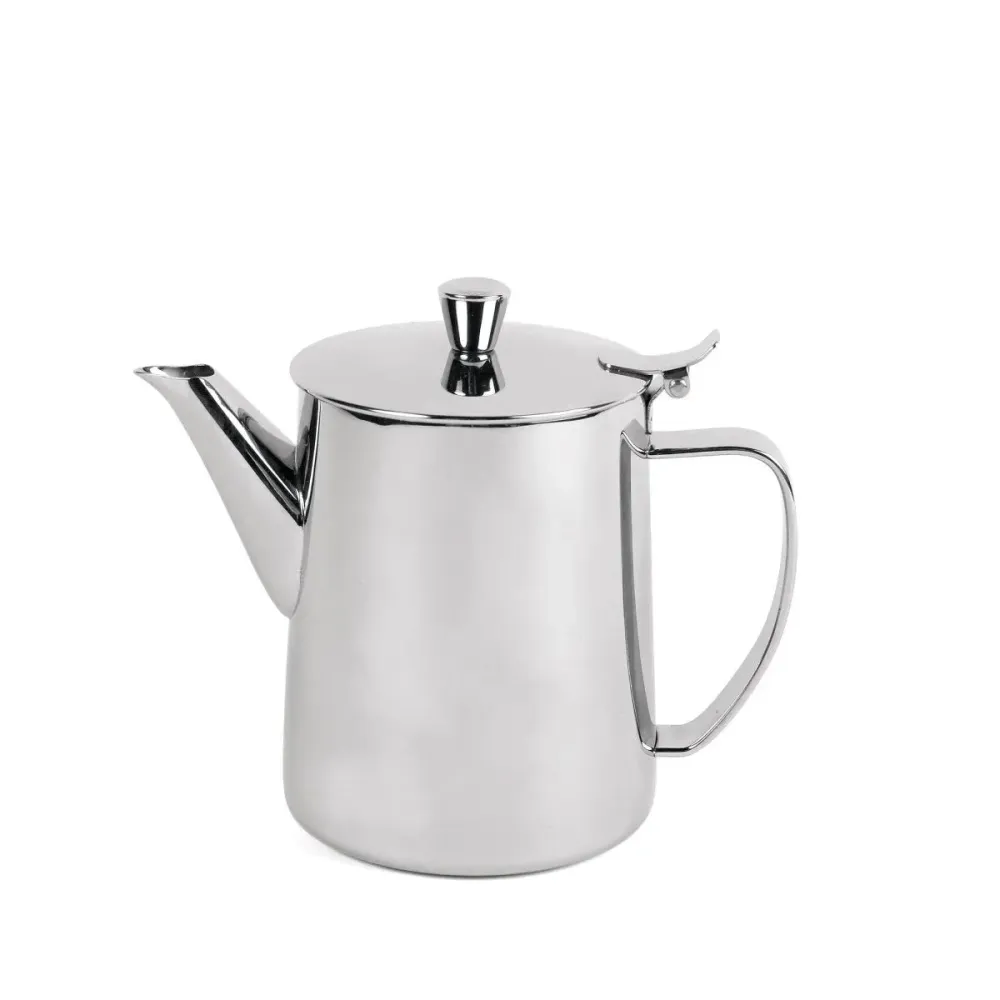 Klassieke koffiekan van roestvrij staal 0,6L
