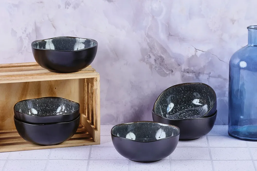 Kom IRIS Ø16,5cm - 6 stuks - Nachtblauw