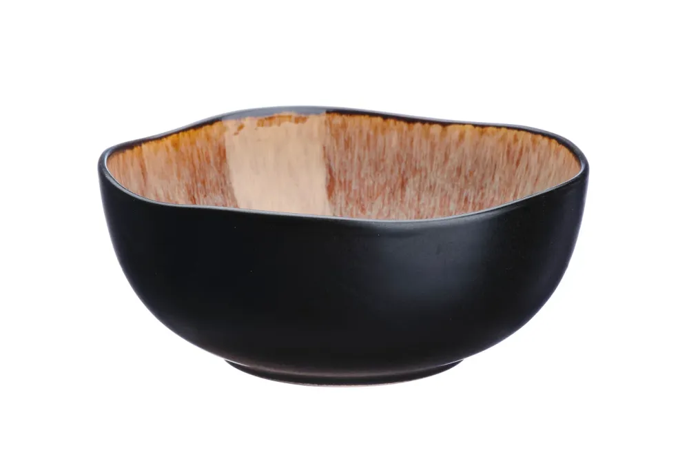 Kom IRIS Ø16,5cm - 6 stuks - Wildbruin