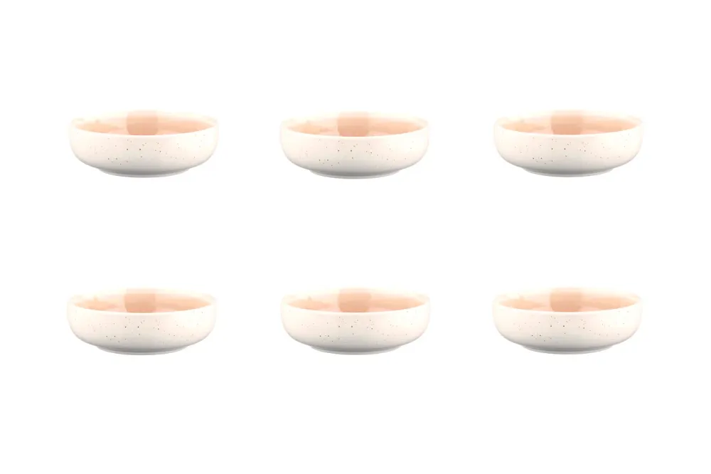 Kom OXYGEN Ø13cm - 6 stuks - Powder pink
