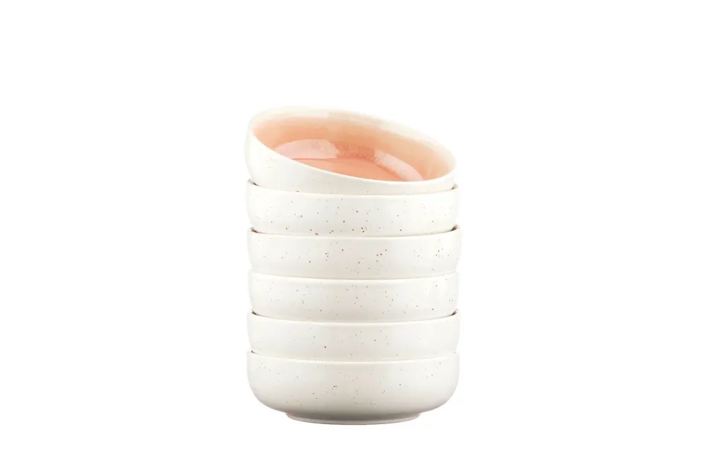 Kom OXYGEN Ø13cm - 6 stuks - Powder pink