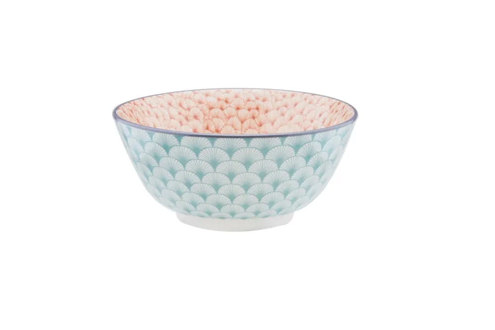 Kom PATTERN Ø15cm - 6 stuks - Pastel