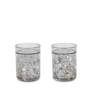 Konges Sløjd 2 Pack Glitter Bekers - 2 stuks - Dino