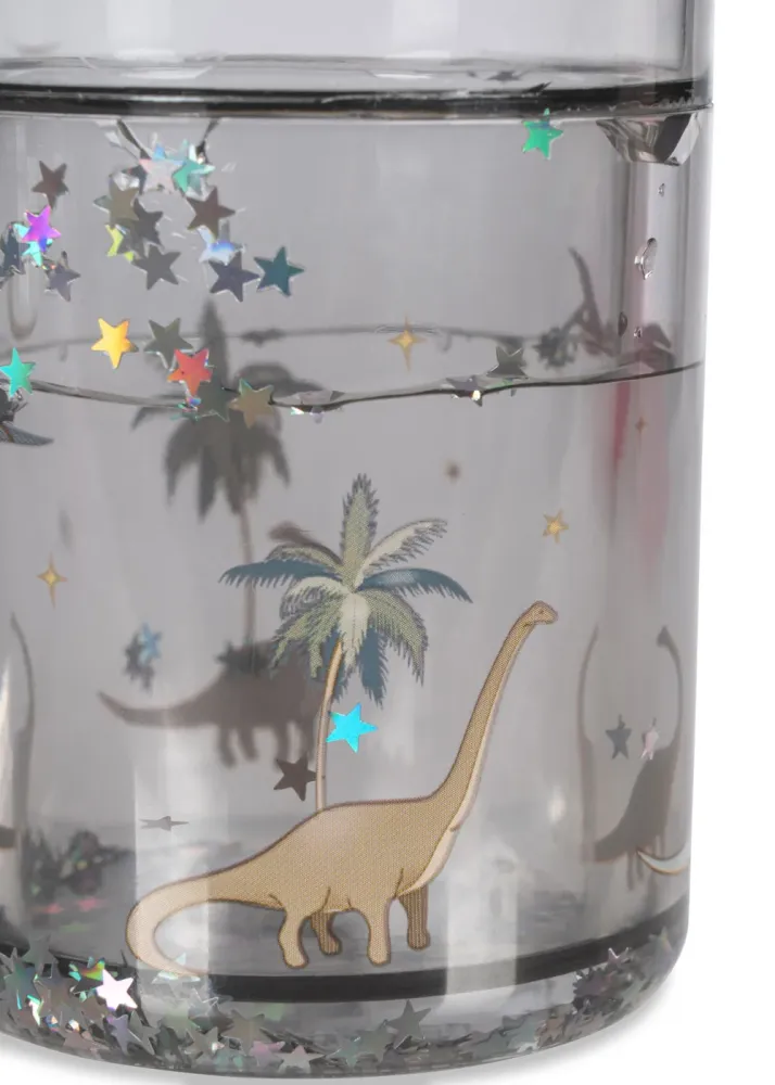 Konges Sløjd 2 Pack Glitter Bekers - 2 stuks - Dino