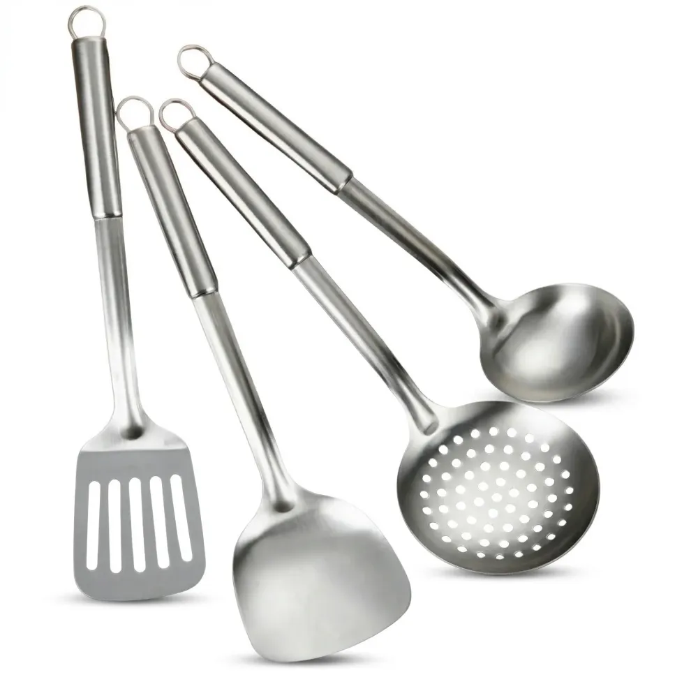 Kookgerei Set 4-Delig Roestvrij Staal - Kitchen4You