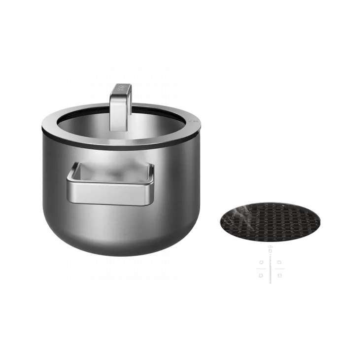 KOQI Downdraft Pannenset Mira 3-ply 4-delig