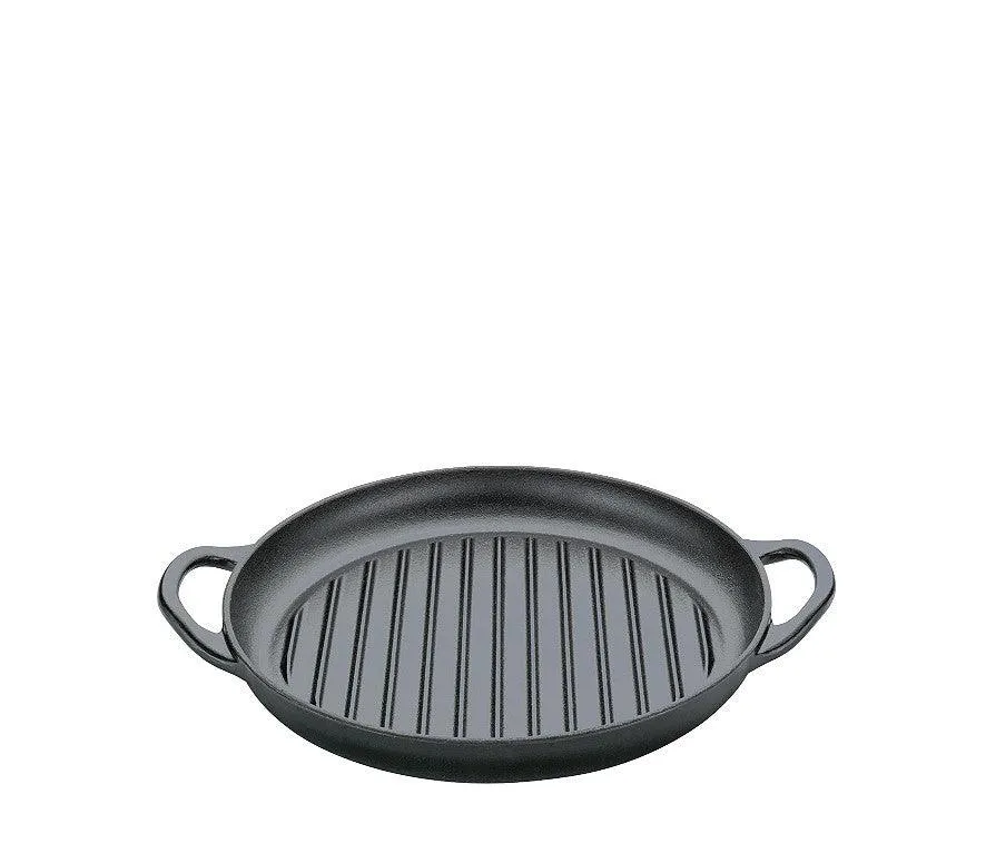 KUCHENPROFI Grillpan mit 2 Handvaten, 30 cm zwart PROVENCE