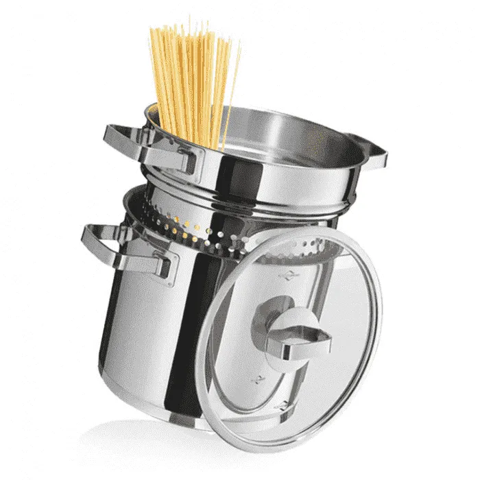 Kuchenprofi San Remo kookpan met pasta-inzet - 22 cm
