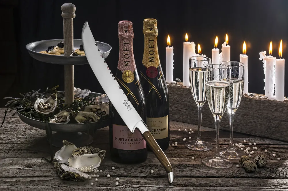 Champagnesabel Olijfhout Laguiole Style de Vie