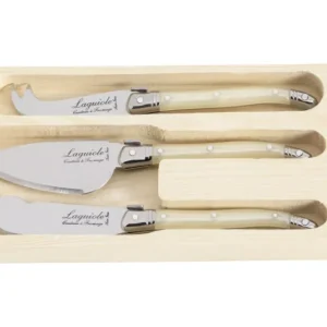 Kaasmessen Premium Line Parelmoer 3-delig Laguiole Style de Vie