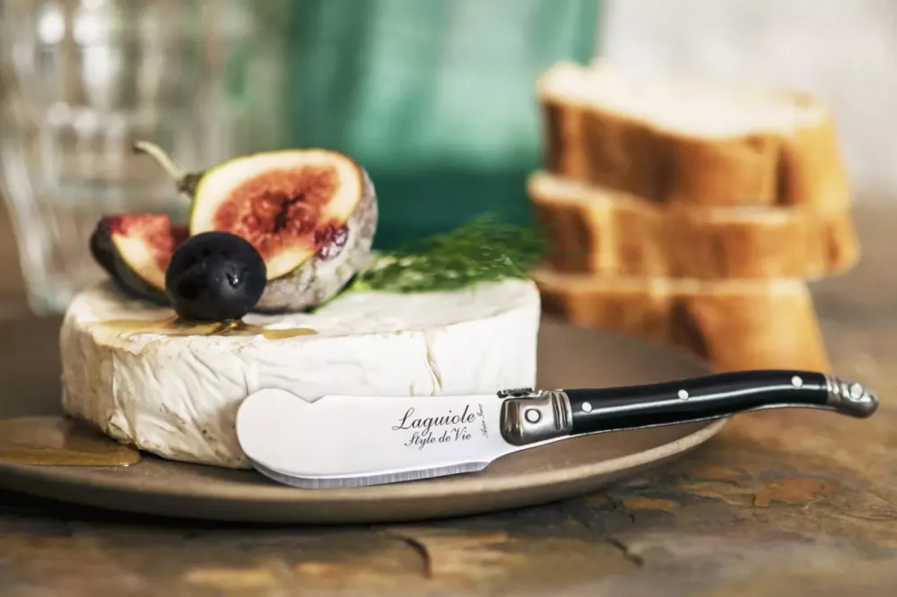 Kaasmessen Premium Line Zwart 3-delig Laguiole Style de Vie