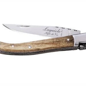 Zakmes Luxury Line Esdoornhout Laguiole Style de Vie