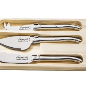 Laguiole Style De Vie Kaasmessen RVS 3 - delig