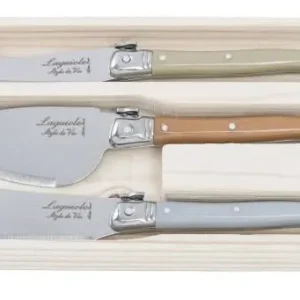 Laguiole Style de Vie Kaasmessenset Treasure 3 stuks
