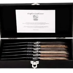 Laguiole Style de Vie Steakmessen Luxury Line - 6 stuks