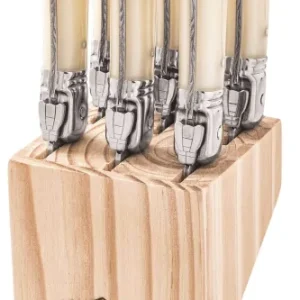 Laguiole Style de Vie Steakmessen Premium Line Parelmoer - 6 stuks