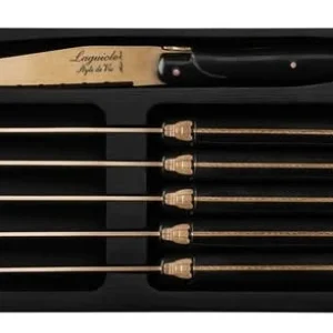 Laguiole Style de Vie Steakmessen Prestige Line Koper - 6 stuks