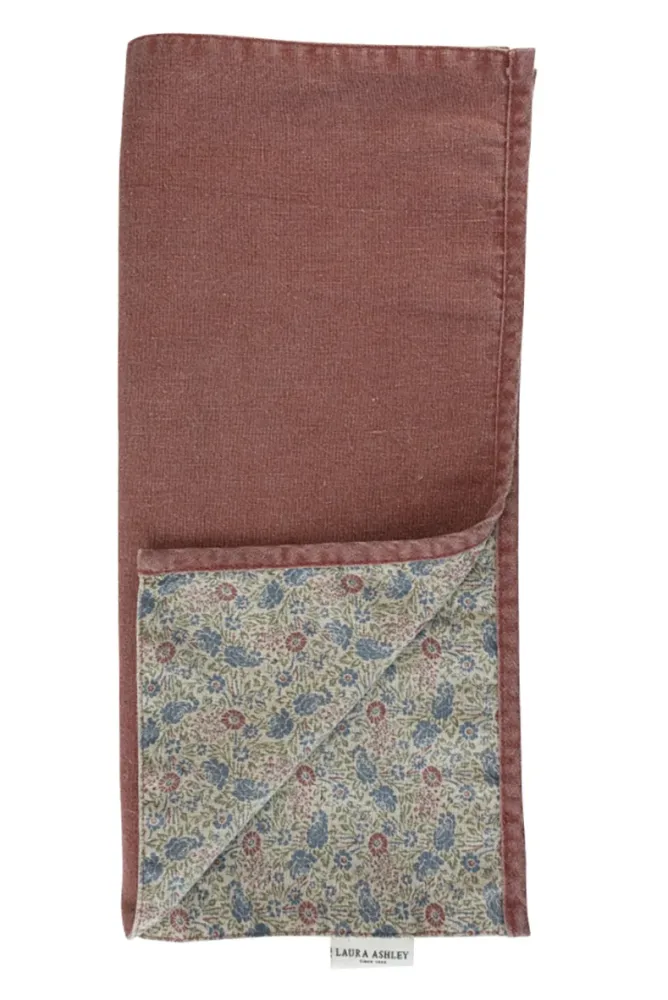 Laura Ashley Red Daniela Tafelloper 40x150cm Rood Textiel