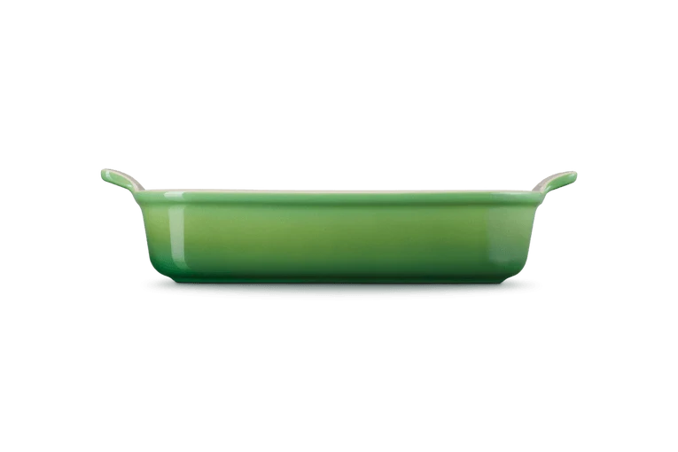 Le Creuset Aardewerken rechthoekige ovenschaal Bamboo Green 32cm 3,85l