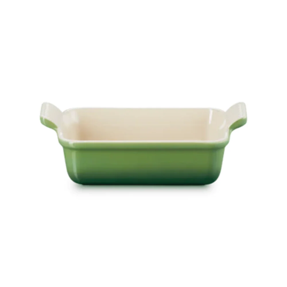 Le Creuset Aardewerken rechthoekige ovenschaal Bamboo Grey 19cm 1,08l