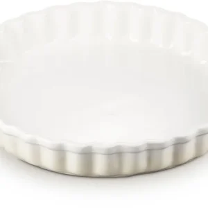 Le Creuset Aardewerken taartvorm Meringue 28cm