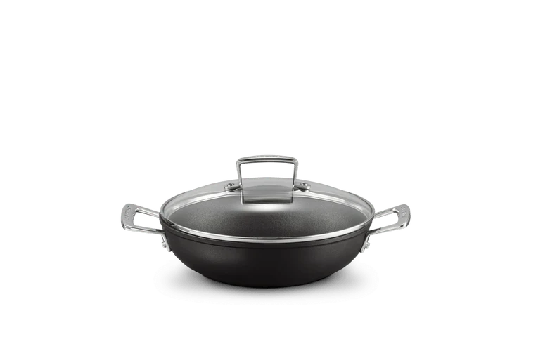 Le Creuset Anti-aanbak Provencaalse sauteerpan Zwart 24cm 2,3l
