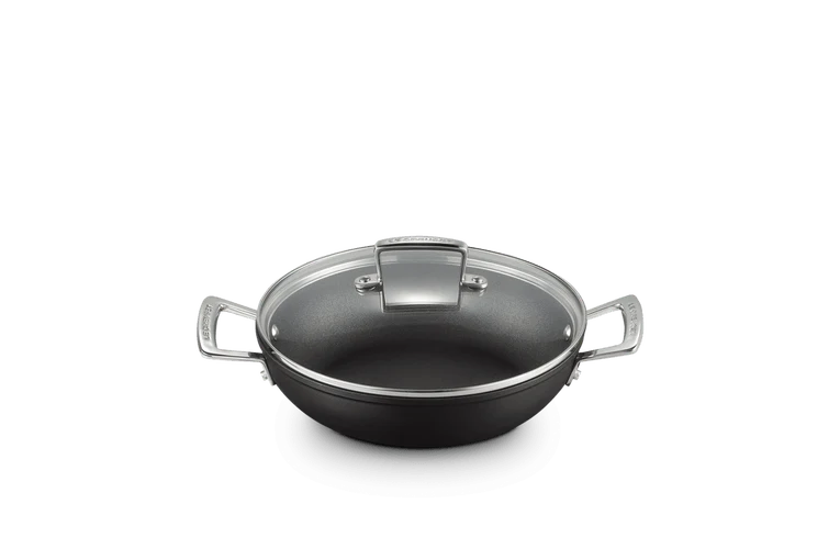 Le Creuset Anti-aanbak Provencaalse sauteerpan Zwart 24cm 2,3l