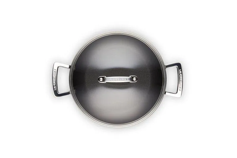 Le Creuset Anti-aanbak Provencaalse sauteerpan Zwart 24cm 2,3l