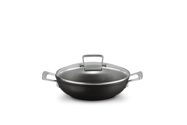 Le Creuset Anti-aanbak Provencaalse sauteerpan Zwart 28cm 3,2l