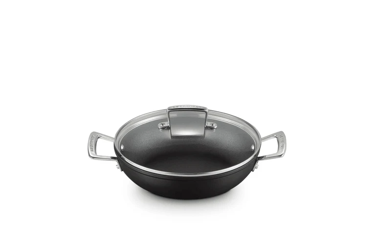 Le Creuset Anti-aanbak Provencaalse sauteerpan Zwart 28cm 3,2l