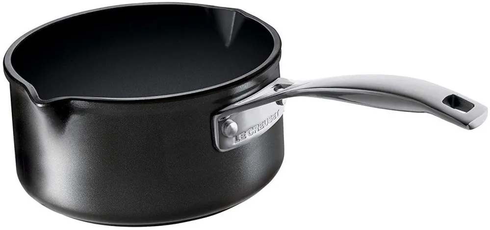 Le Creuset Anti-aanbak steelpan Zwart 16cm 1,6l