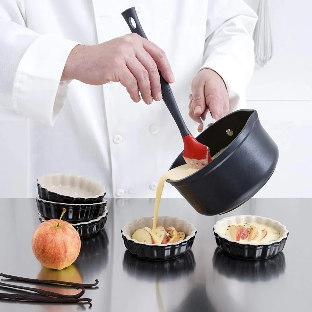 Le Creuset Anti-aanbak steelpan Zwart 16cm 1,6l