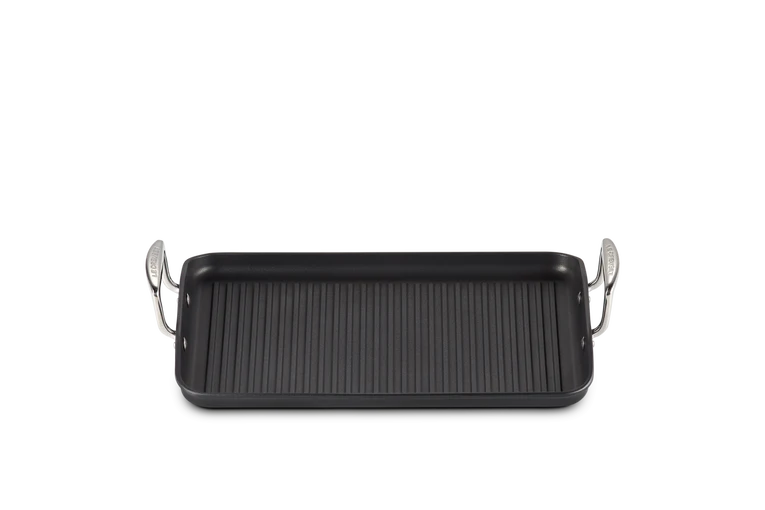 Le Creuset Anti-aanbak xl-grillplaat Zwart 34cm