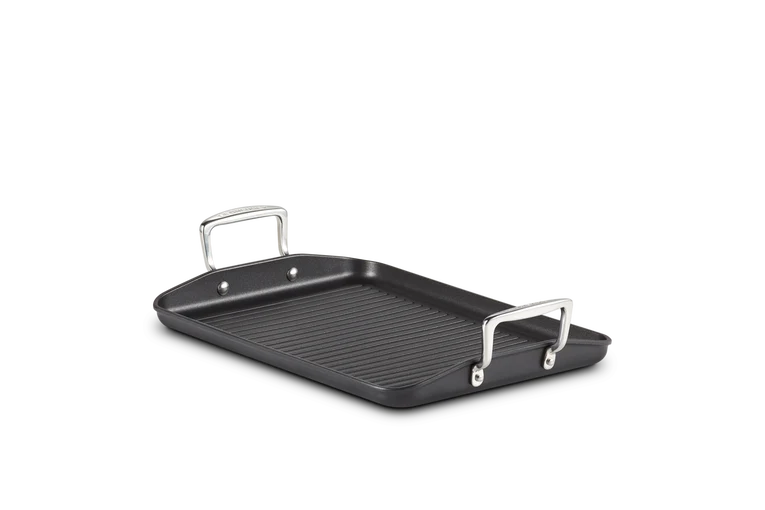 Le Creuset Anti-aanbak xl-grillplaat Zwart 34cm