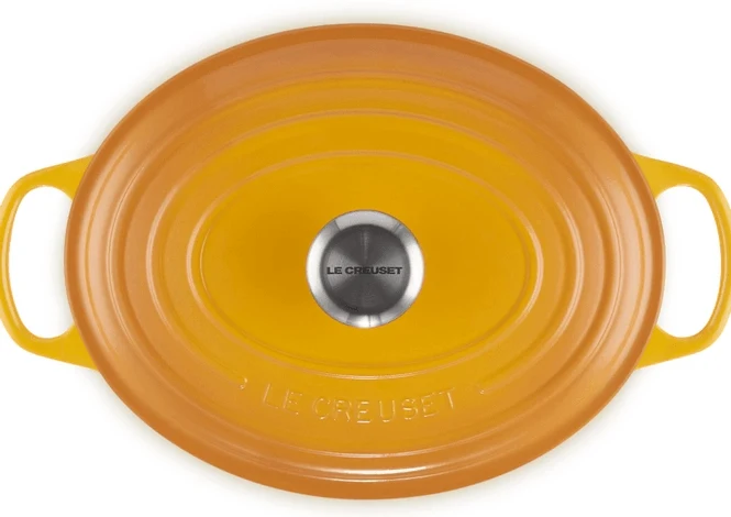 Le Creuset Braad- / Stoofpan - Signature - ovaal - Nectar - 29cm - 4,7l