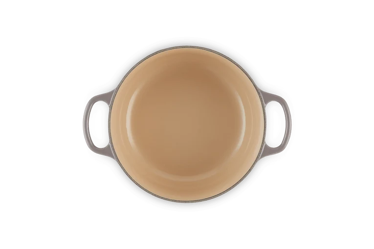 Le Creuset Braad- / Stoofpan - Signature - rond - Flint - 20cm - 2,4l
