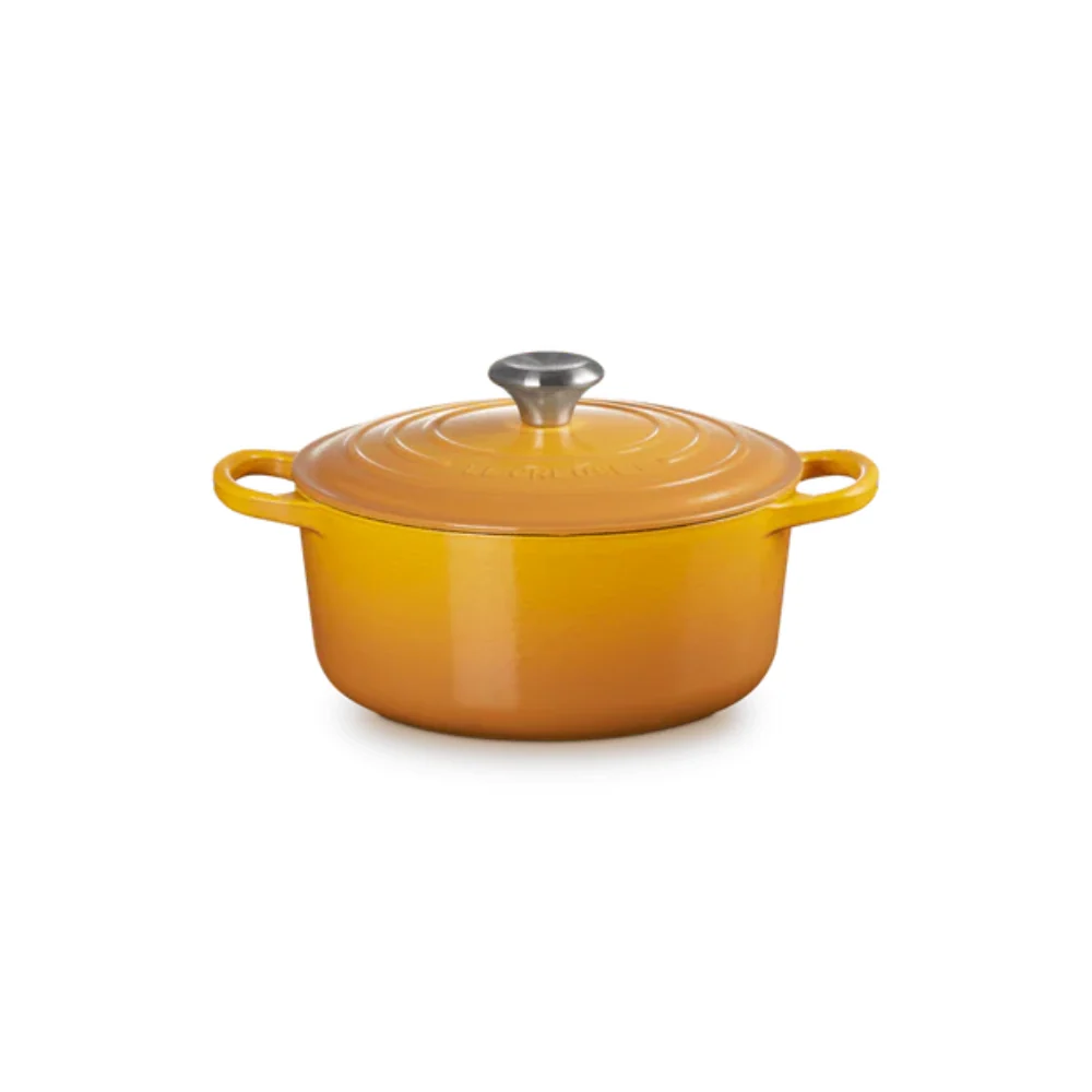 Le Creuset Braad- / Stoofpan - Signature - rond - Nectar - 24cm - 4,2l