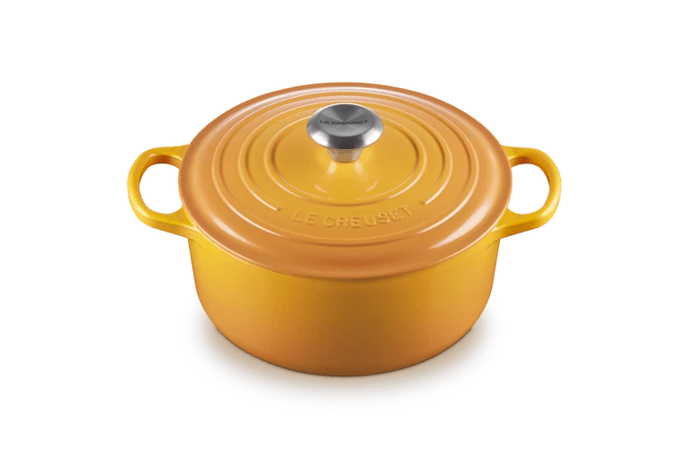 Le Creuset Braad- / Stoofpan - Signature - rond - Nectar - 24cm - 4,2l
