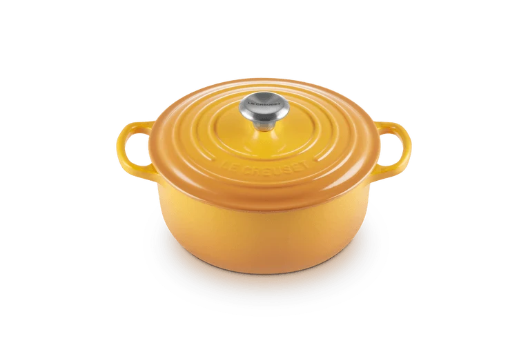 Le Creuset Braad- / Stoofpan - Signature - rond - Nectar - 20cm - 2,4l