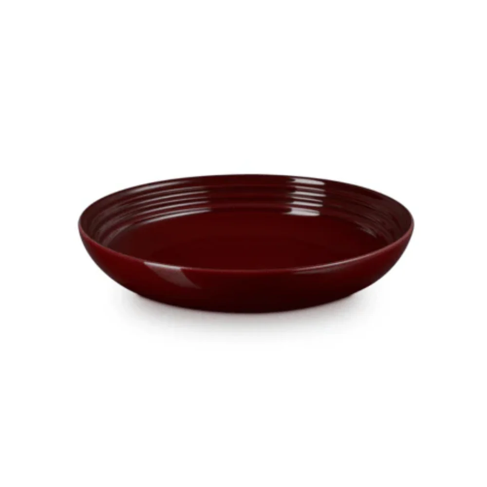 Le Creuset Diep bord Vancouver Garnet 22cm 0,9l Garnet Aardewerk