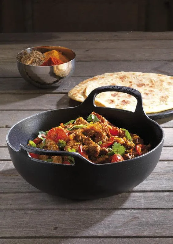 Le Creuset Gietijzeren Balti-pan Mat Zwart 24 cm 2,7l