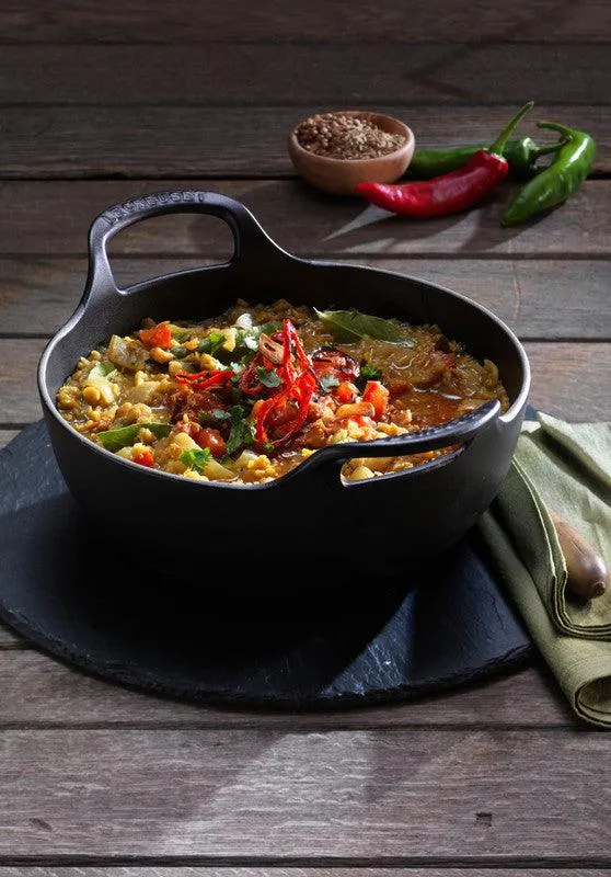 Le Creuset Gietijzeren Balti-pan Mat Zwart 24 cm 2,7l