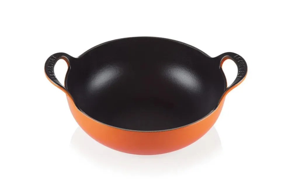 Le Creuset Gietijzeren Balti-pan Oranjerood 24cm