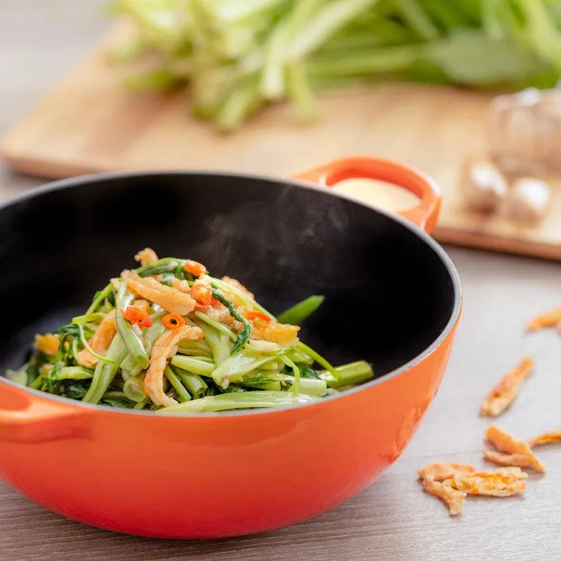 Le Creuset Gietijzeren Balti-pan Oranjerood 24cm