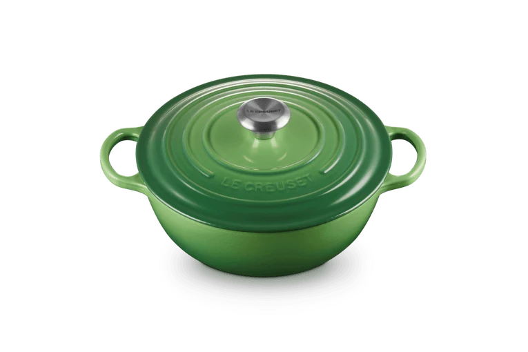 Le Creuset Gietijzeren marmite Bamboo Green 26cm 4,1l