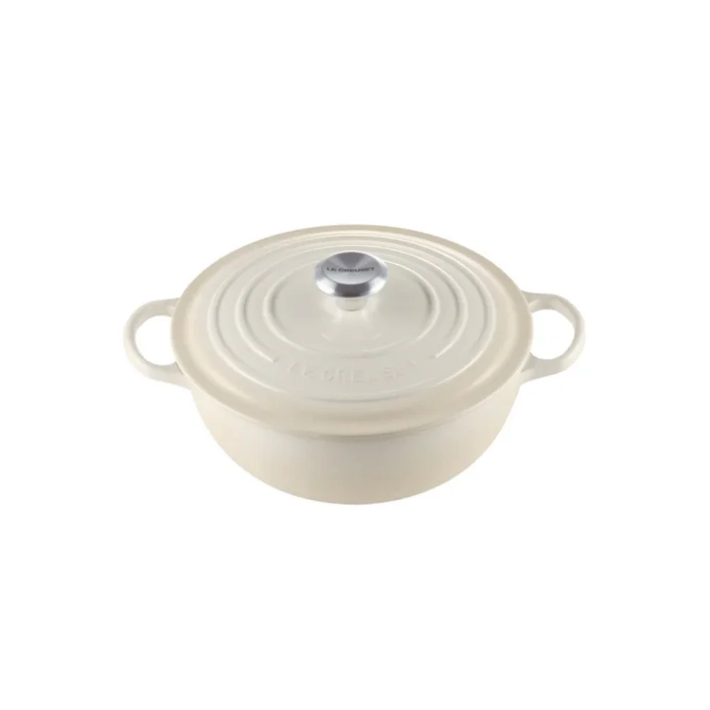Le Creuset Gietijzeren marmite Meringue 26cm 4,1l
