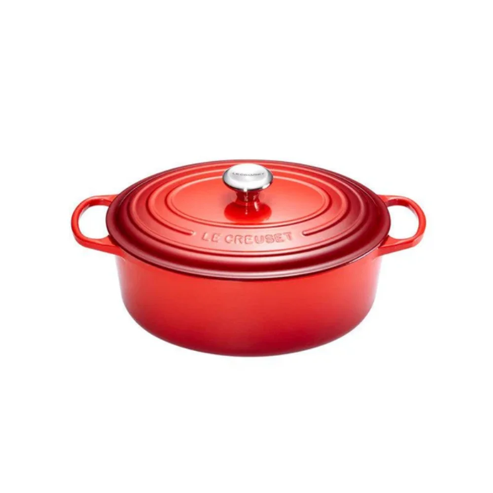 Le Creuset Gietijzeren ovale braadpan Kersenrood 27cm 4,1l