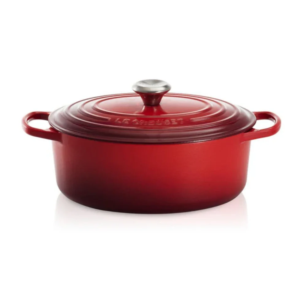 Le Creuset Gietijzeren ovale braadpan Kersenrood 29cm 4,7l
